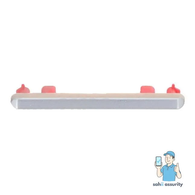 Volume Side Button Outer for Motorola Edge 20 White